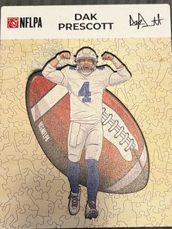 Dak Prescott wooden puzzle