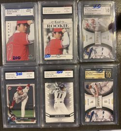 Baseball cards shohei Ohtani rookies cheap prices