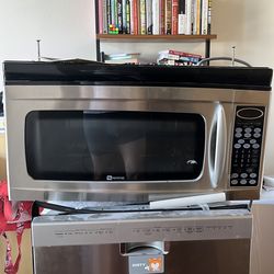 30” Samsung over range microwave.