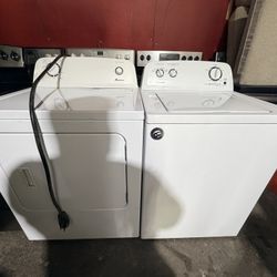 Amana Washer And Dryer Set Large Capacity 