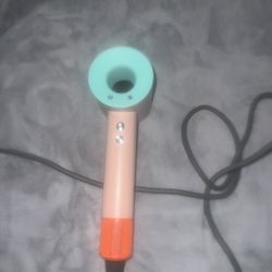 Dyson Hair Dryer Pink