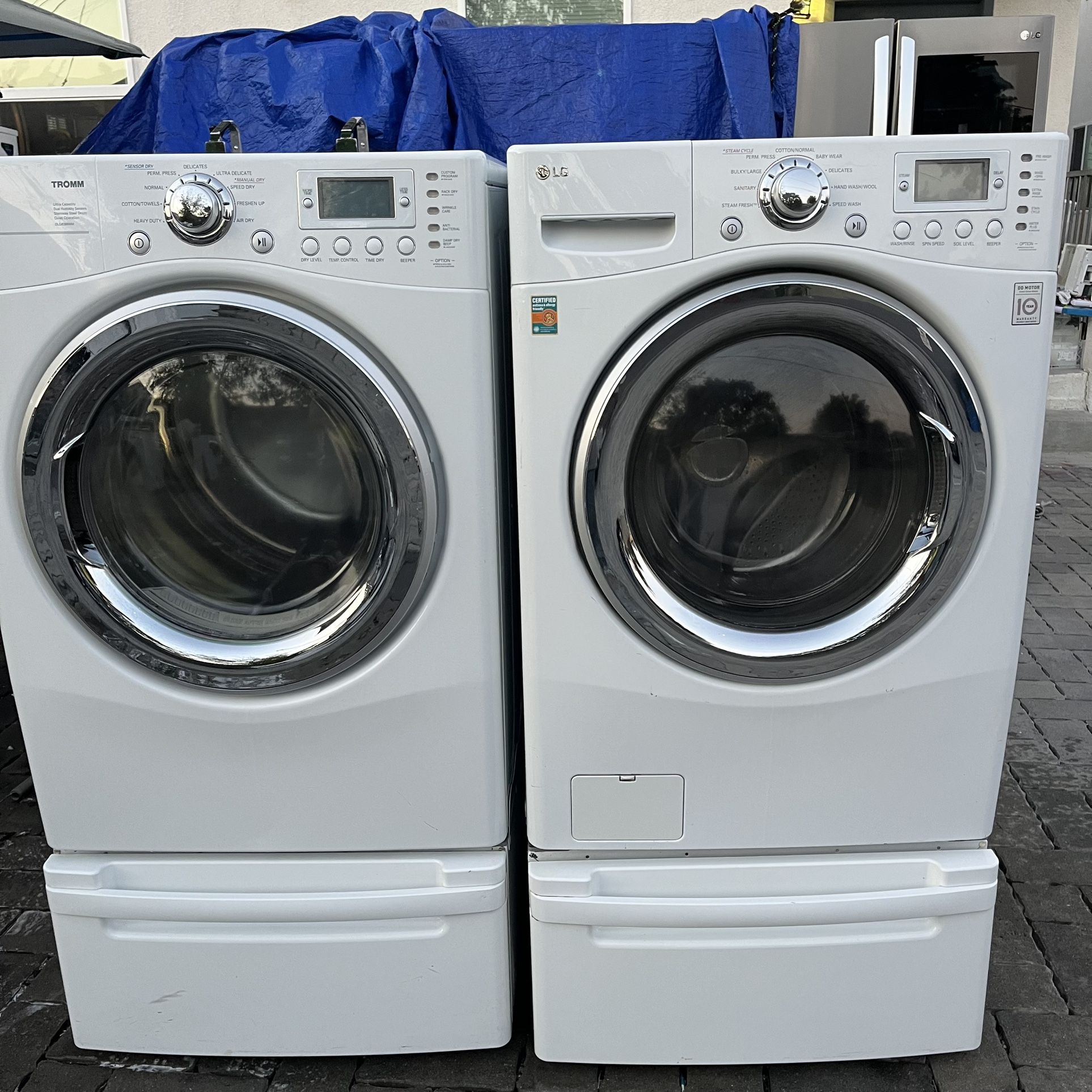 LG Washer And Dryer 