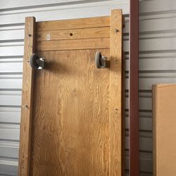 Heavy duty rolling table platform  92” long 2 1/2 ft wide $100