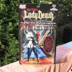 Chaos! Comics Brian Pulido's "Lady Death" Action Figure 1997~New
