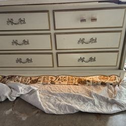 Vintage French Provincial  Dresser W/Mirror 