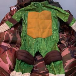 Toddler Ninja Turtle costume
