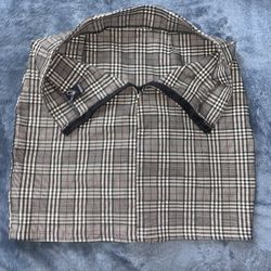 Windsor brand plaid/ checkered , red black and white mini skirt