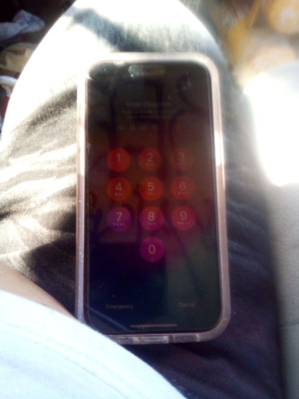 I Phone 15 Locked U Just Have To Unlock It
