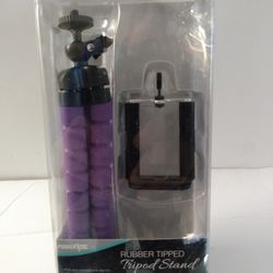 Purple Cell Phone Tripod New.