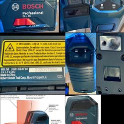 (Best Offer)Bosch 50 ft. Cross Line Laser Level Self Leveling with VisiMax Technology