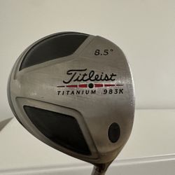Titleist Titanium 983K Driver 8.5 RH 