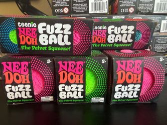 Needoh Fuzzballs and Teenie Fuzzballs