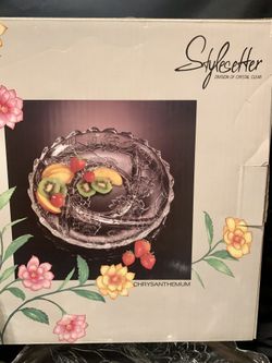 New  Chrysanthemum Platter