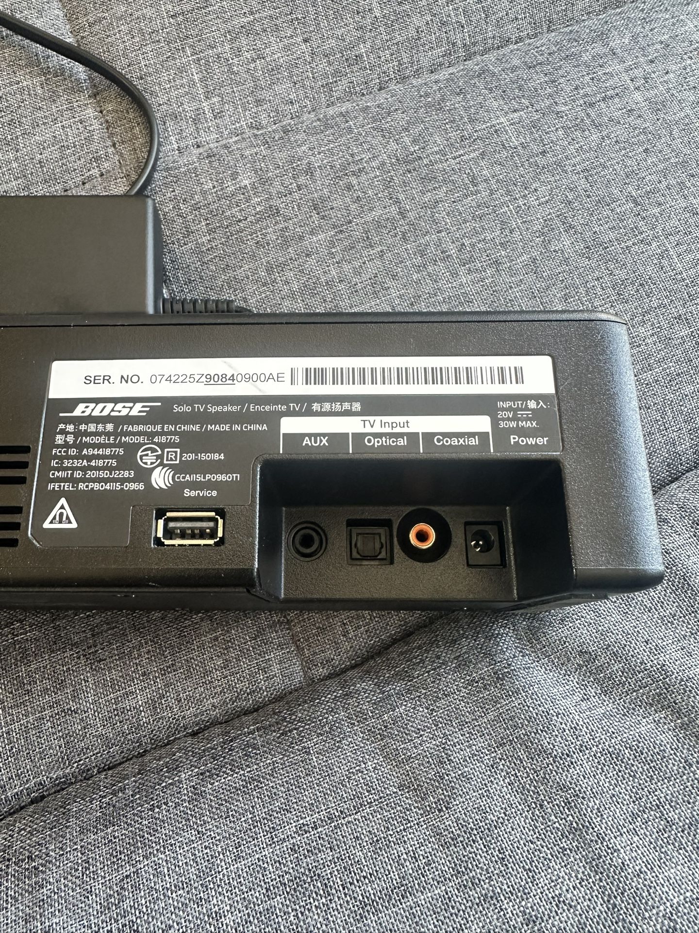 Bose TV Speaker Soundbar for TV with Bluetooth and HDMI ARC