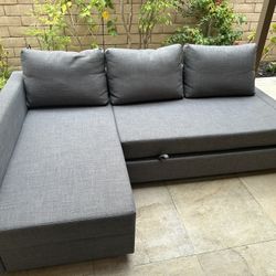 IKEA Sleeper sectional With storage