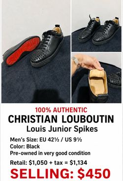 100% Authentic CHRISTIAN LOUBOUTIN