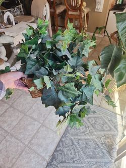 Artifical Plant In Basket 