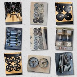 Gym Equipment (Prices In Description)