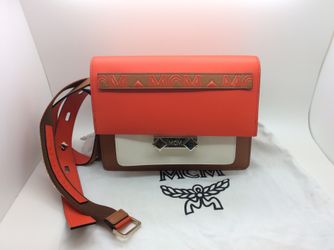 2019 MCM SMALL MILANO LEATHER SHOULDER BAG MSRP $1620