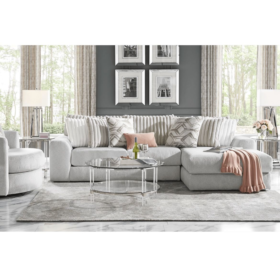 Sectional Moreau 2 Piece