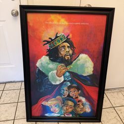 J Cole KOD Album Cover Wall Art
