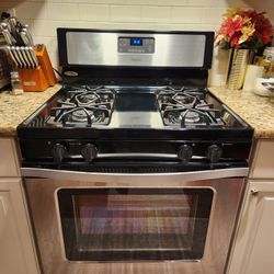 Whirlpool gas stove range oven