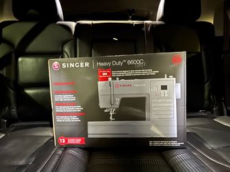 SINGER HD6600 Heavy Duty Computerized Sewing Machine Metal Plastic Intermediate