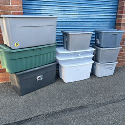 Set Of 10 Bins 