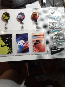 Nike Id holder And Yeezy Keychains