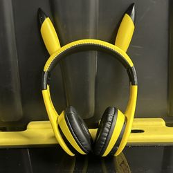 Pokémon Pikachu Bluetooth headphones.