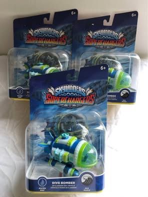 3 Skylanders Superchargers - Dive Bomber
