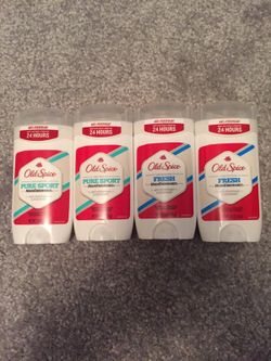 4 packs of Old Spice Antiperspirant Deodorant