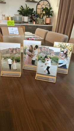 4x6 Gold Frames (12 Total)
