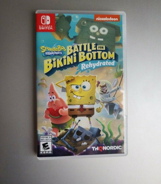 SpongeBob SquarePants Battle for Bikini Bottom Rehydrated  Switch 