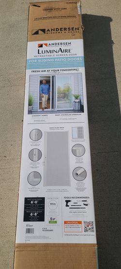 andersen windows luminaire retractable screen door