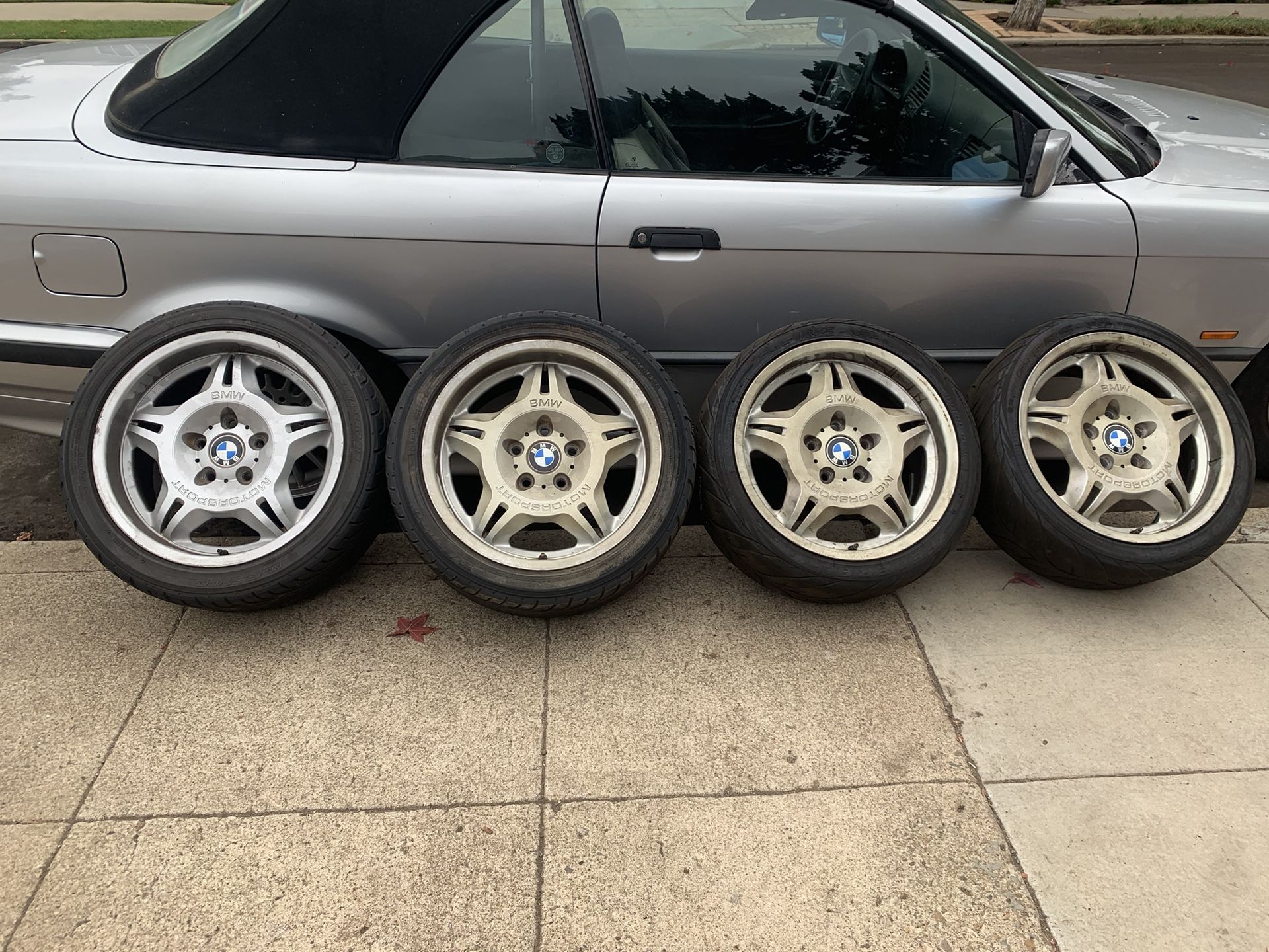 Bmw Style 24 Stamped Staggered Wheels