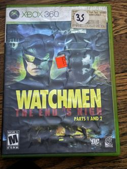 Watchmen: The End Is Nigh Parts 1 and 2 Xbox 360