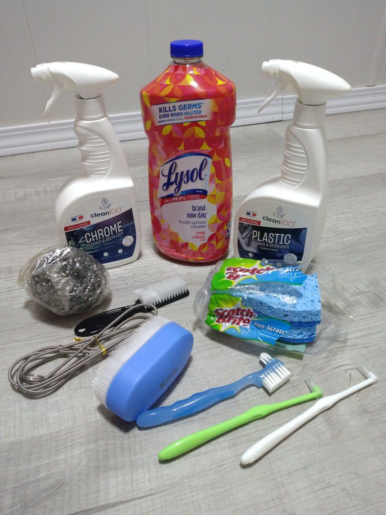 CLEANING SUPPLIES / DEGREASERS