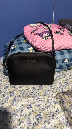 Michael Kors Black Saffiano Crossbody Bag
