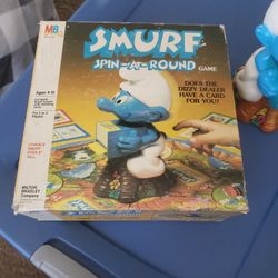 Smurf Spin Around Game From 1983