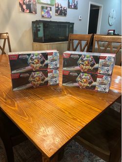 4x Pokemon Sealed Prismatic Surprise Boxes + Booster Bundle Combo
