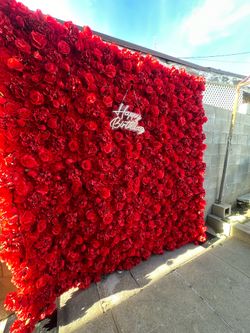 Luxury flower wall 5D