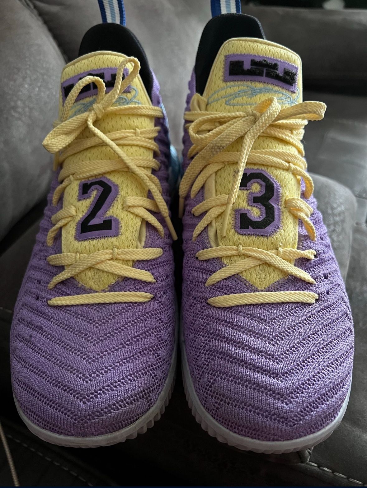 Nike Lebron 16 Lakers Colorway Sz 11.5 Mens