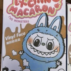 🎁✨ ¡NUEVO! POP MART – EXCITING MACARON (THE MONSTERS) ✨🎁  ¿Te gustan las sorpresas? ¡Cada caja es una Blind Box y no sabes cuál personaje te tocará!