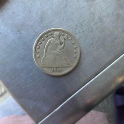 Vintage - Seated Liberty Dollar 1848