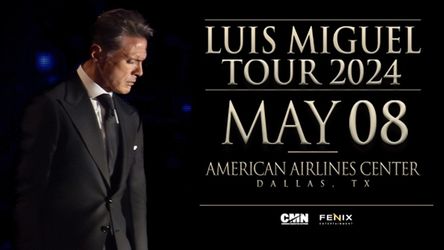 Luis Miguel 5\8 8 Asientos Disponible Para Un Grupo Grande