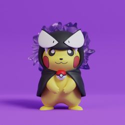 3DPrinted Gastly Pikachu