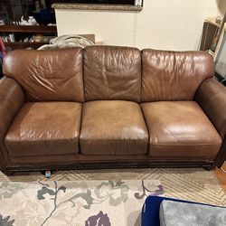 Bears leather living room set
