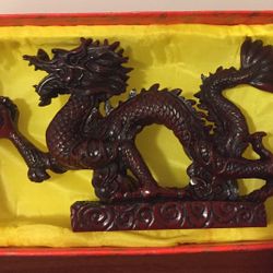 Dark Red Lucky Dragon 