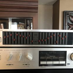 Kenwood equalizer and amplifier